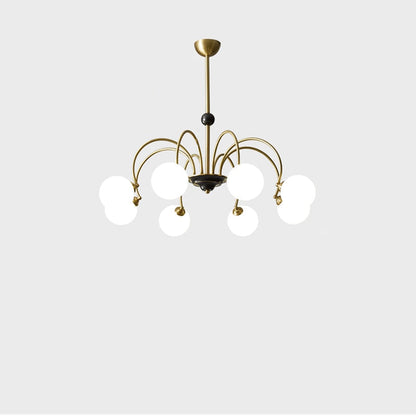 Élise Deco Bauhaus Orb Glass Chandelier Light