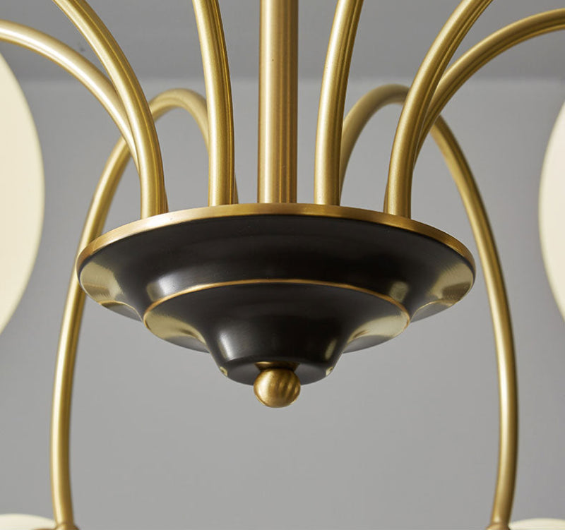 Élise Deco Bauhaus Orb Glass Chandelier Light