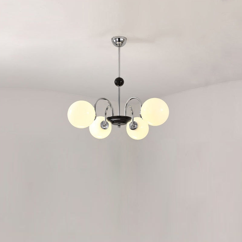 Élise Deco Bauhaus Orb Glass Chandelier Light