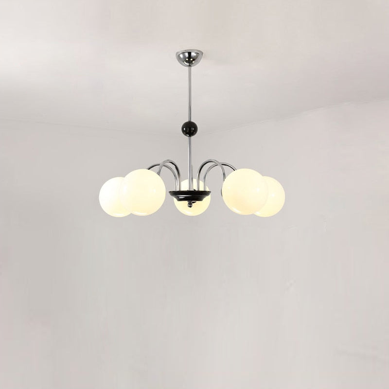 Élise Deco Bauhaus Orb Glass Chandelier Light