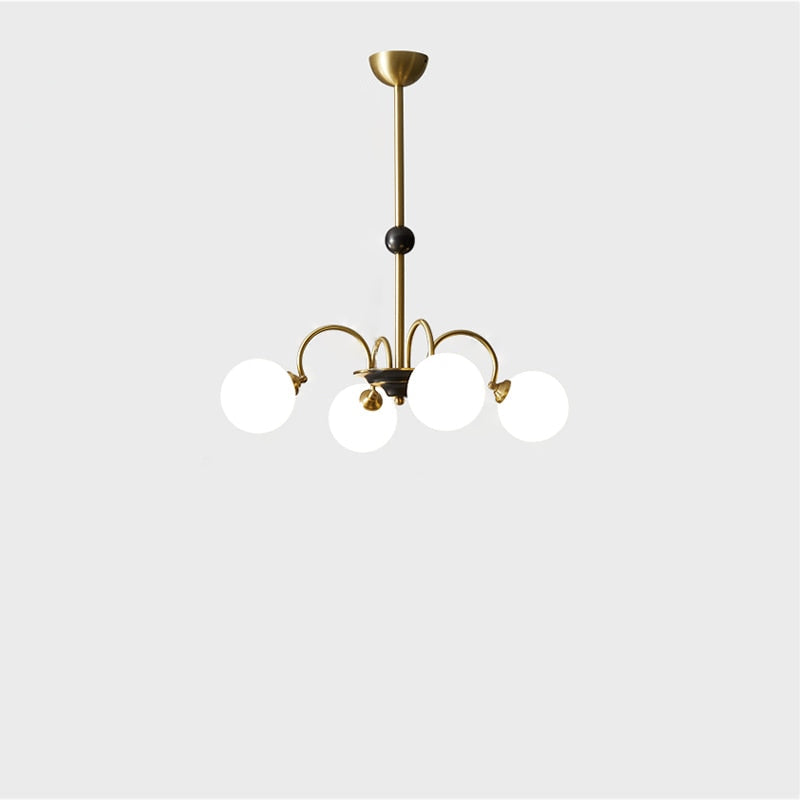 Élise Deco Bauhaus Orb Glass Chandelier Light