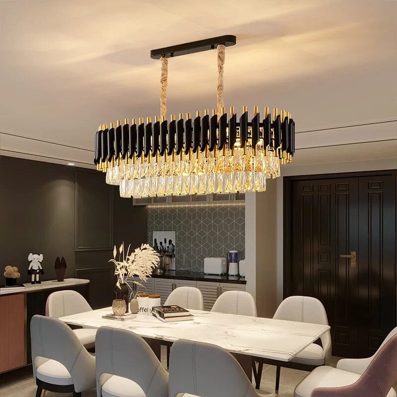 Elena Luxury K9 Crystal Leonardo Chandelier