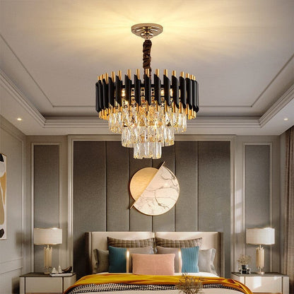 Elena Luxury K9 Crystal Leonardo Chandelier