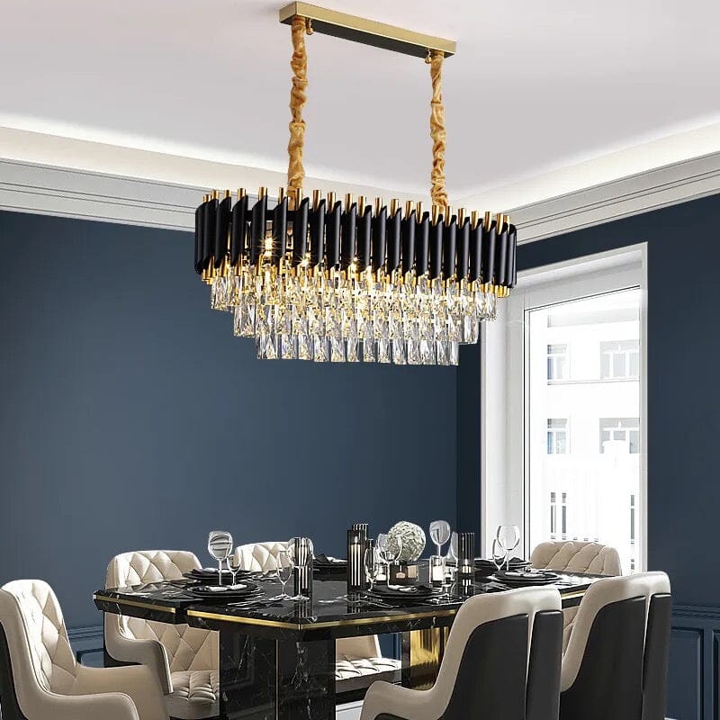 Elena Luxury K9 Crystal Leonardo Chandelier