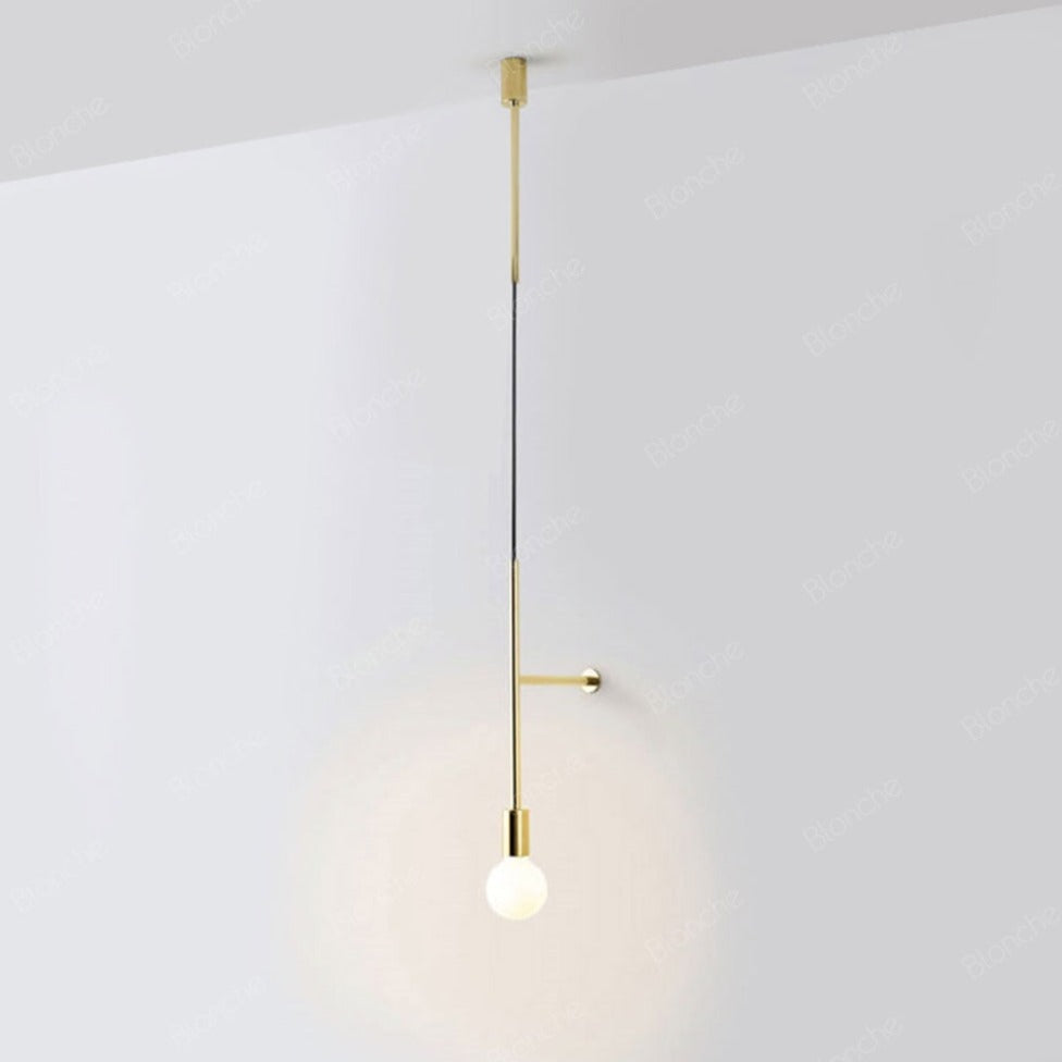 Camille Dian Glass & Metal Wall Light