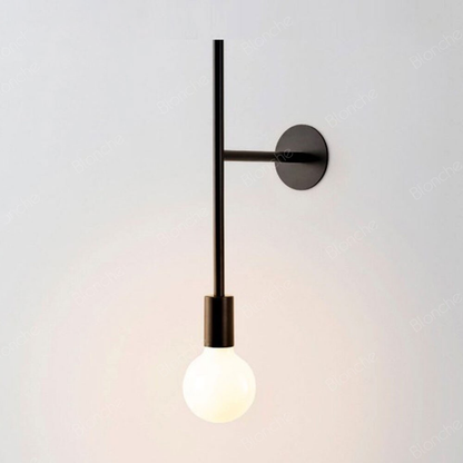 Camille Dian Glass & Metal Wall Light