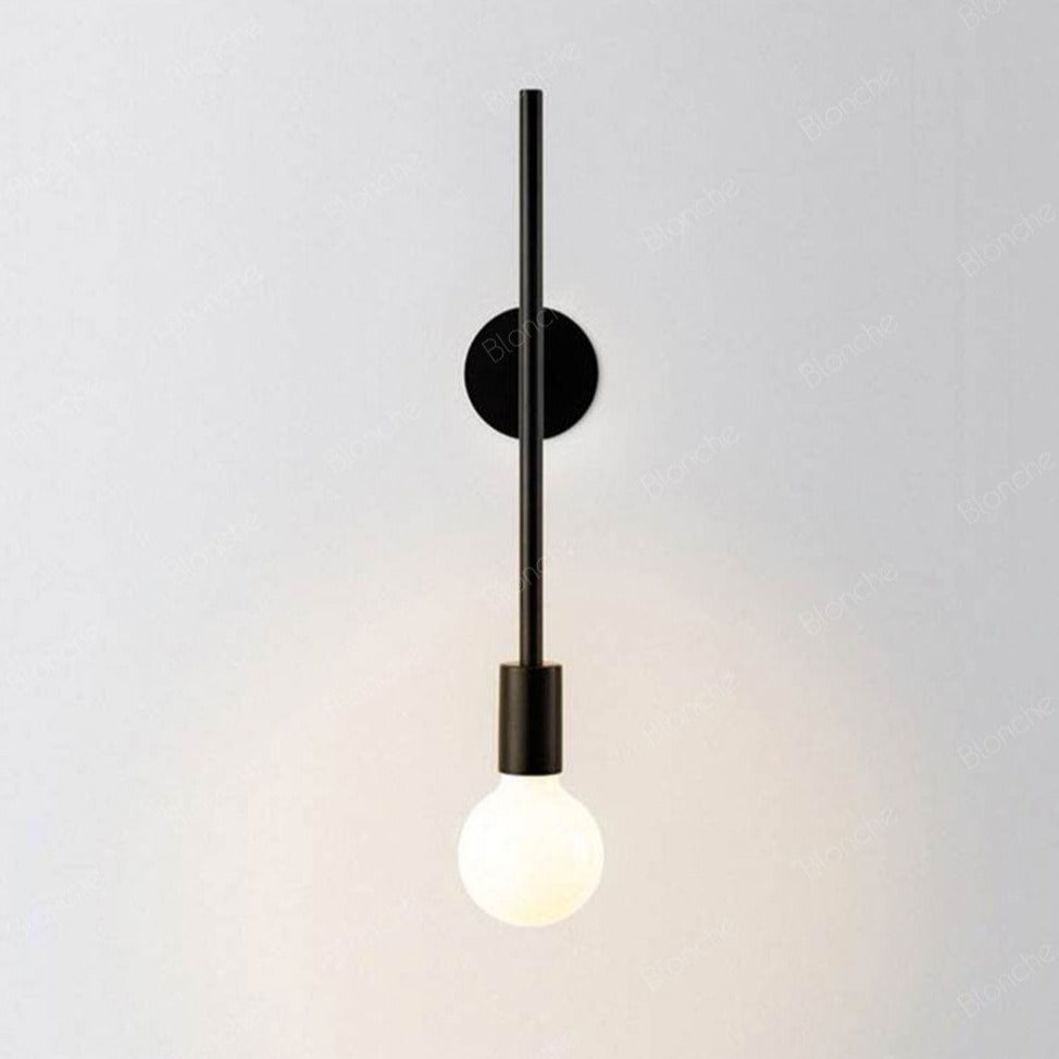 Camille Dian Glass & Metal Wall Light