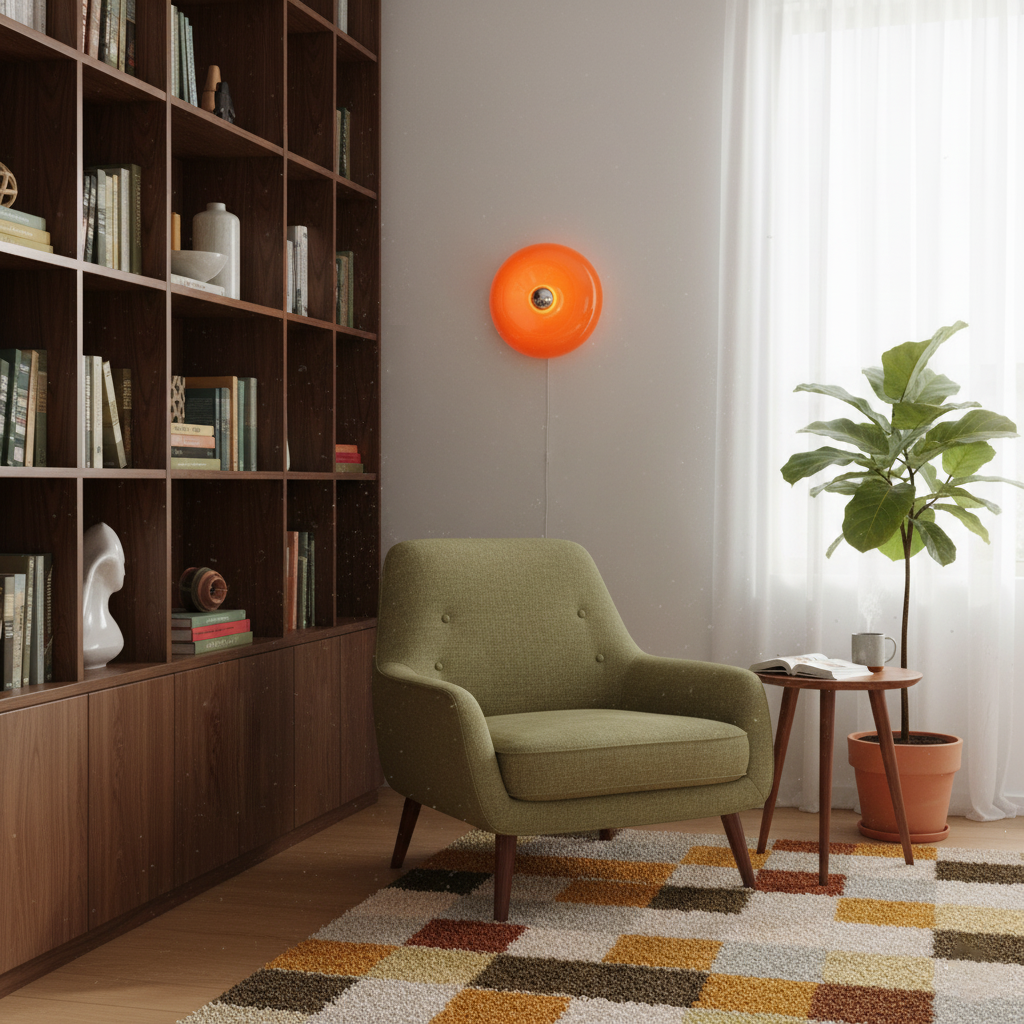 Clémence Donuts Wall Lamp Glass and Metal LED Lighting