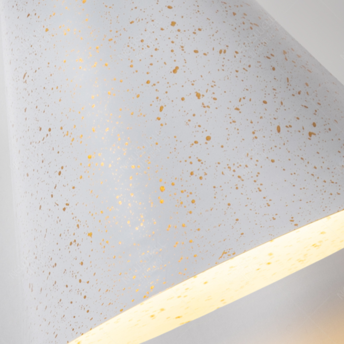 Élodie Retro Square Space Age Wall Lamp