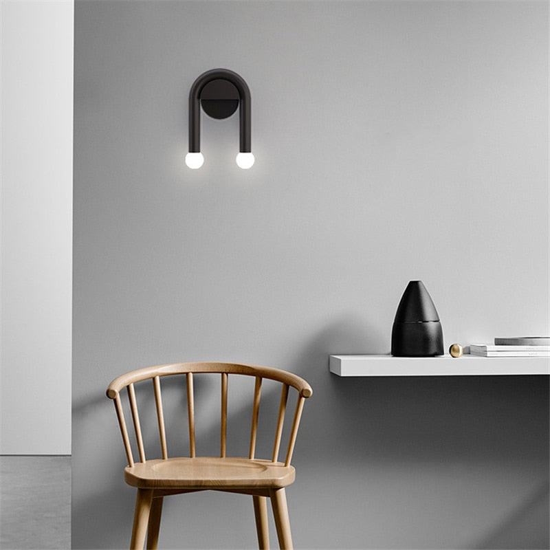 Amélie Double Light Arched Metal Wall Sconce