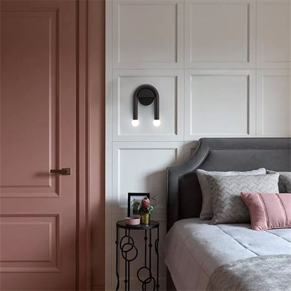 Amélie Double Light Arched Metal Wall Sconce
