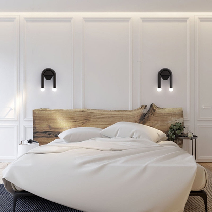 Amélie Double Light Arched Metal Wall Sconce