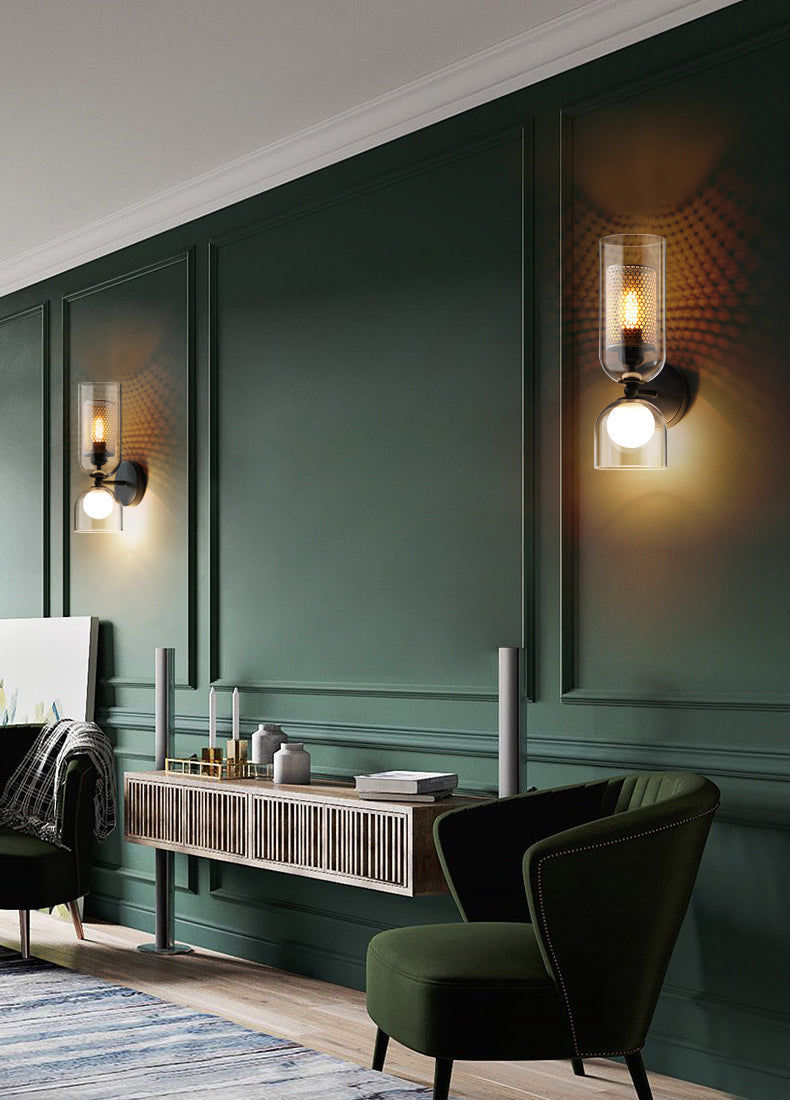 Camille Duo Honeycomb Double Head LED Wall Lamp