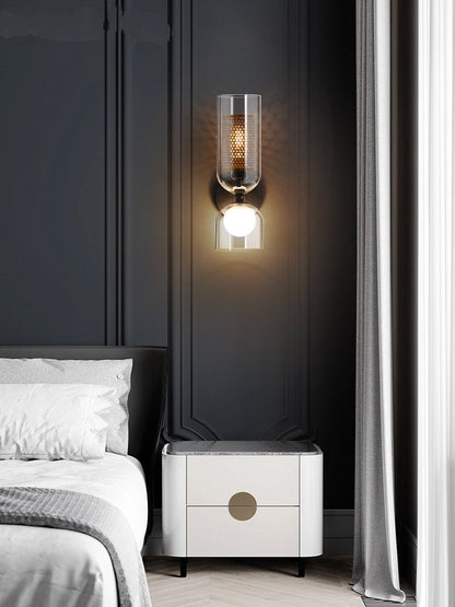 Camille Duo Honeycomb Double Head LED Wall Lamp