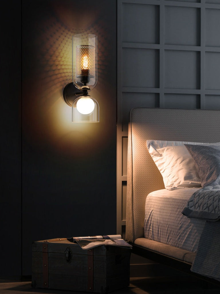 Camille Duo Honeycomb Double Head LED Wall Lamp
