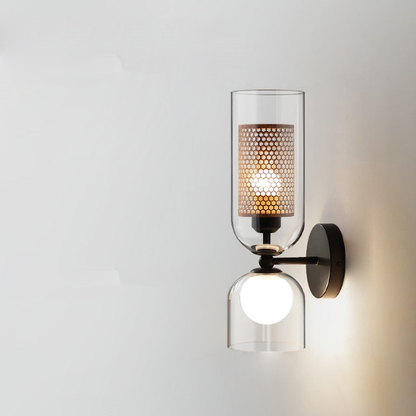 Camille Duo Honeycomb Double Head LED Wall Lamp