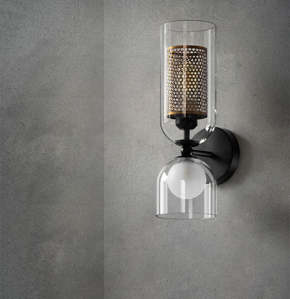 Camille Duo Honeycomb Double Head LED Wall Lamp