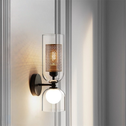 Camille Duo Honeycomb Double Head LED Wall Lamp