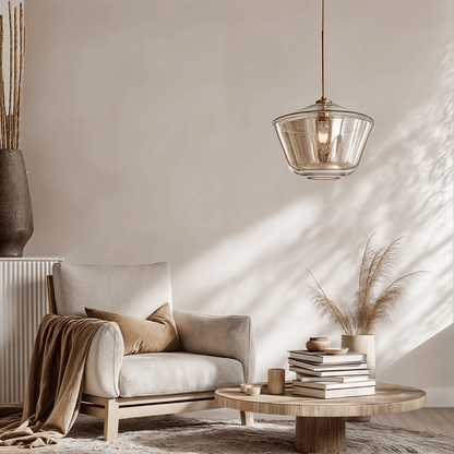 Monica Designer Glass Pendant Light