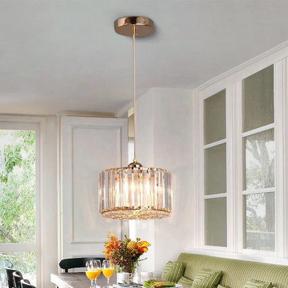 Chloé Crystal Tiered Pendant Light