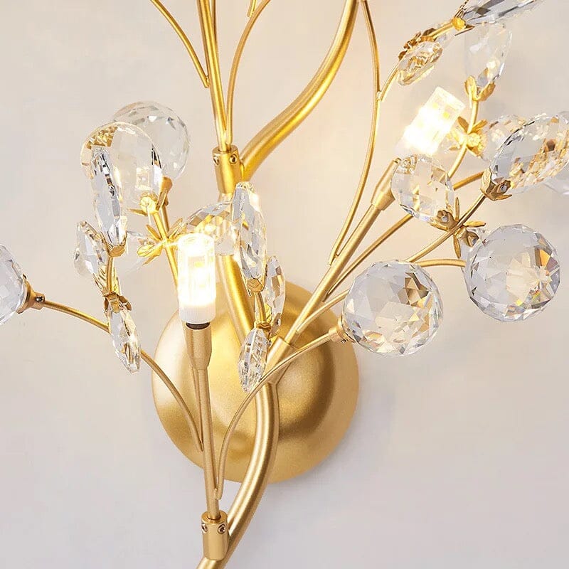 Adele Nature-Inspired Metal Branch Wall Lamp