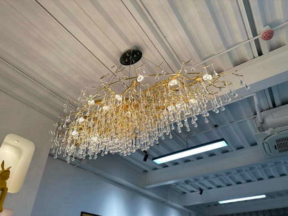 Noémie Waterdrop Luxury Crystal Chandelier