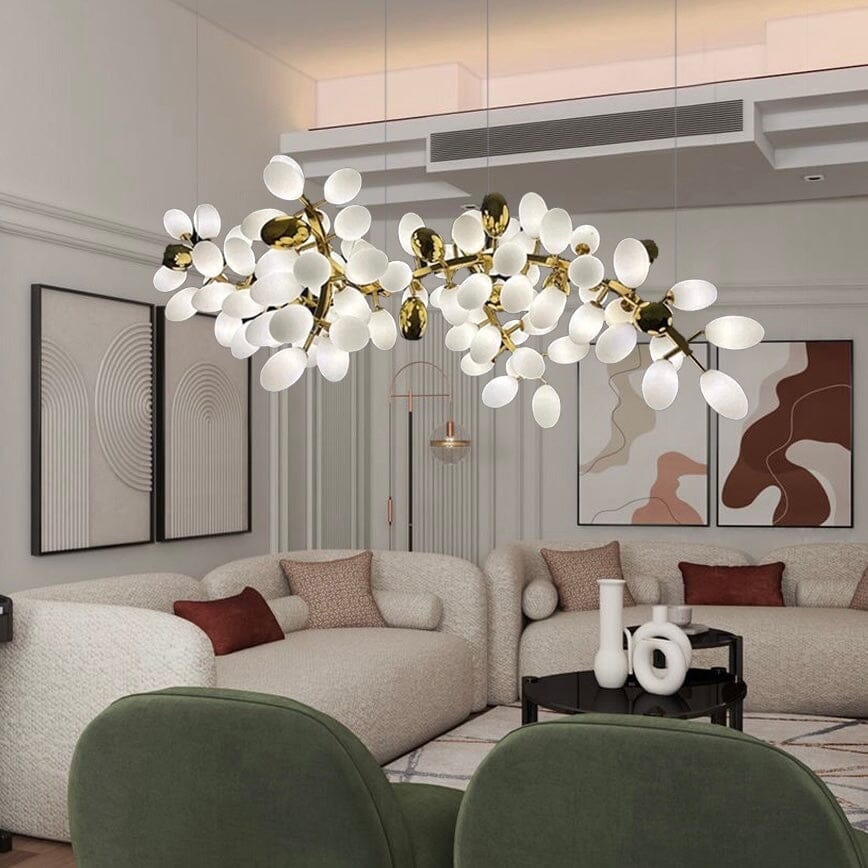 Chloé Golden Grape Vine Chandelier