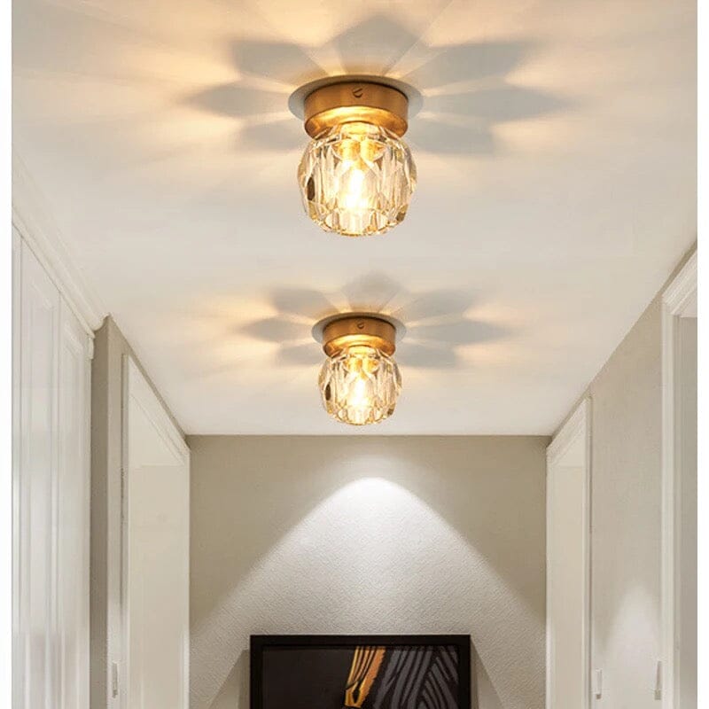 Amélie Evelyn Crystal Star Ceiling Lamp