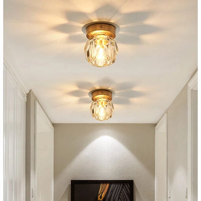 Amélie Evelyn Crystal Star Ceiling Lamp