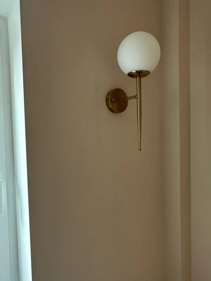 Isabella Modern Glass & Metal Sconce