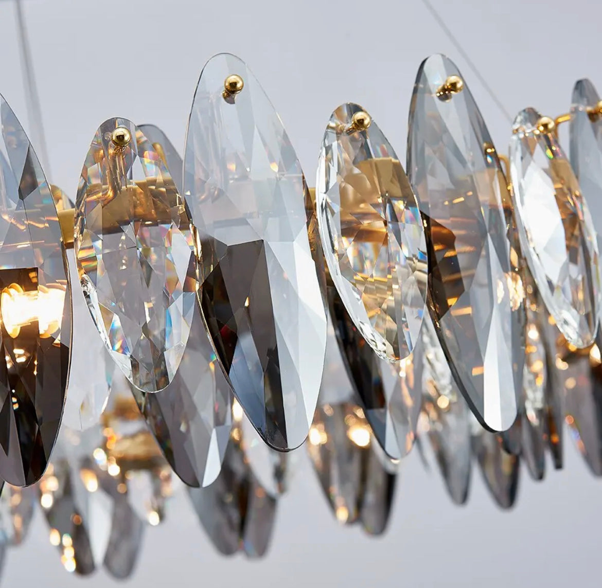 Elodie Crystal Leaf Nordic Luxury Chandelier