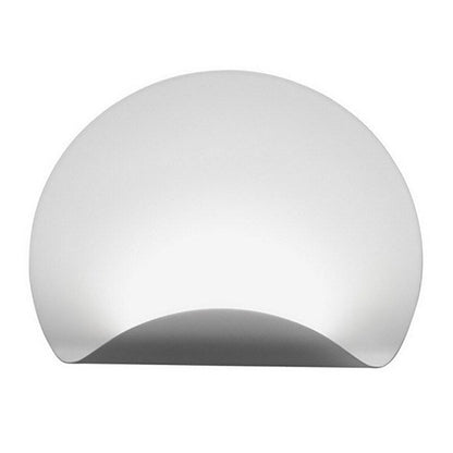 Aurélie Eclipse Curved Metal Wall Lamp