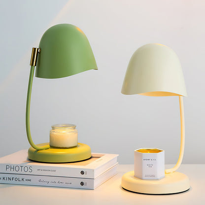 Chloé Eggshell Candle Warmer Lamp with Adjustable Neck
