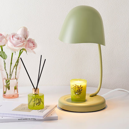 Chloé Eggshell Candle Warmer Lamp with Adjustable Neck