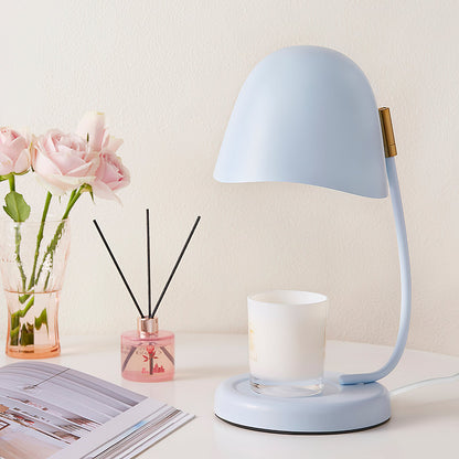 Chloé Eggshell Candle Warmer Lamp with Adjustable Neck