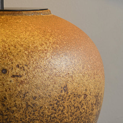 Madeleine Ceramic Table Lamp with Fabric Shade Design
