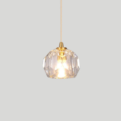 Clara Crystal Charm Pendant Light