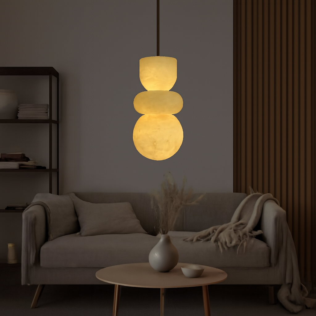 Amélie Enzo Marble Dome Pendant Light