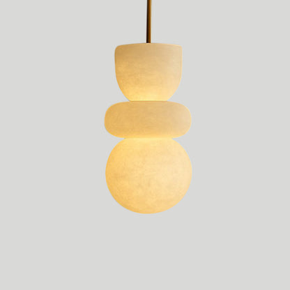 Amélie Enzo Marble Dome Pendant Light