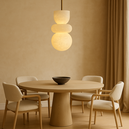 Amélie Enzo Marble Dome Pendant Light