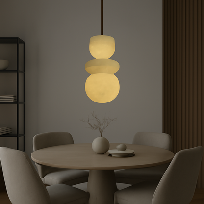 Amélie Enzo Marble Dome Pendant Light