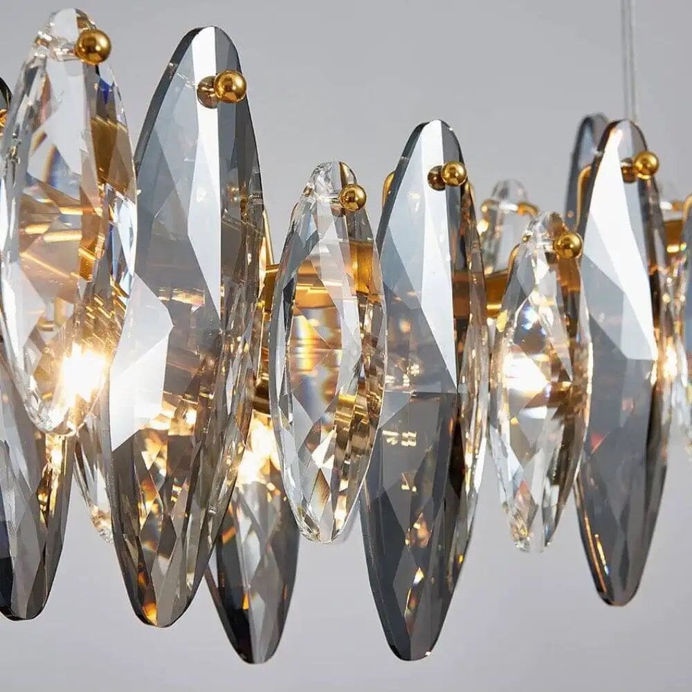 Elodie Crystal Leaf Nordic Luxury Chandelier