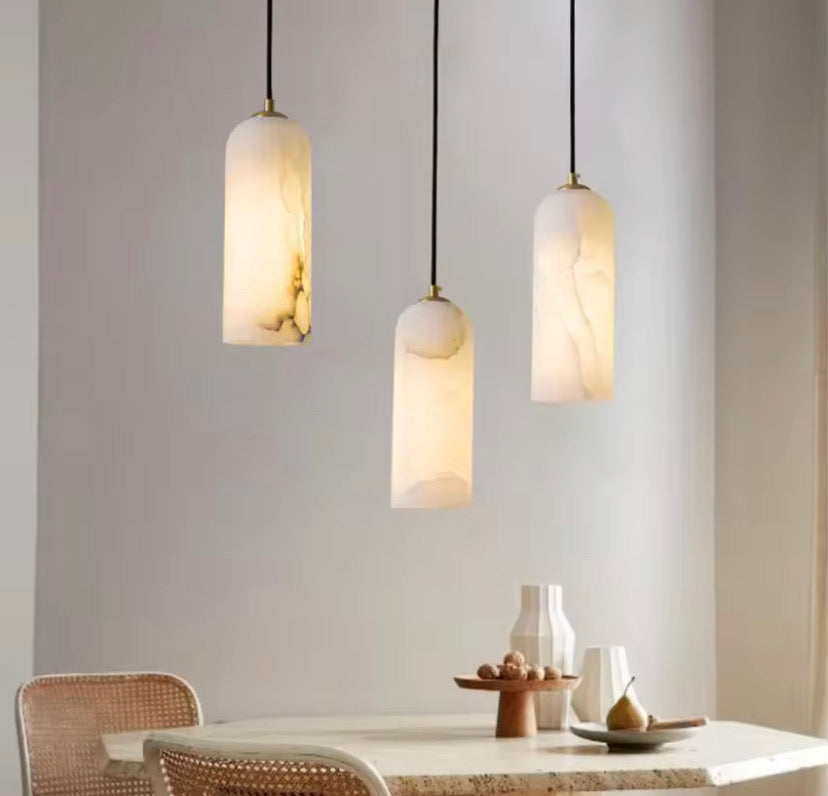 Vivienne Ethereal Marble Pendant Light