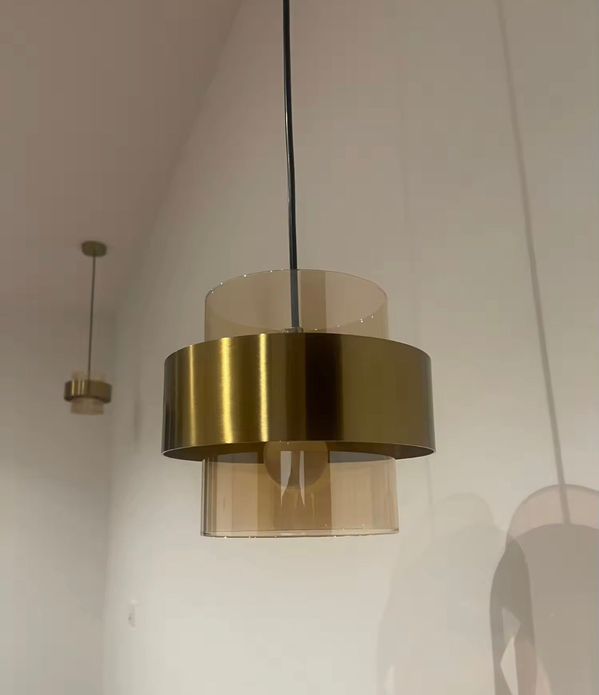 Amélie Carly Glass Pendant Light