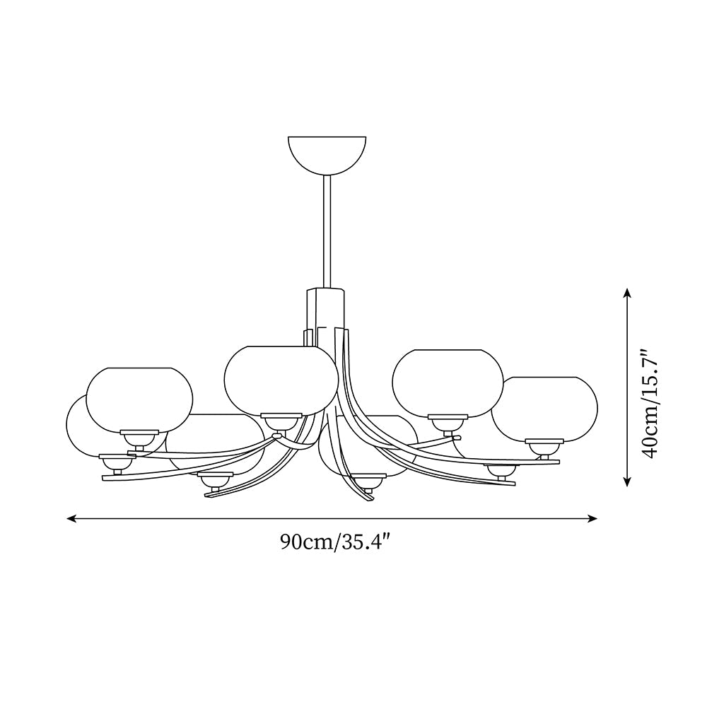 Sofia Fabio Chandelier