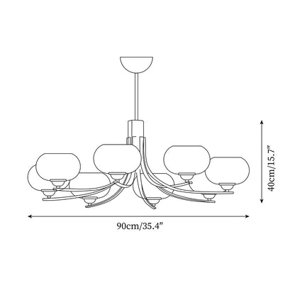 Sofia Fabio Chandelier