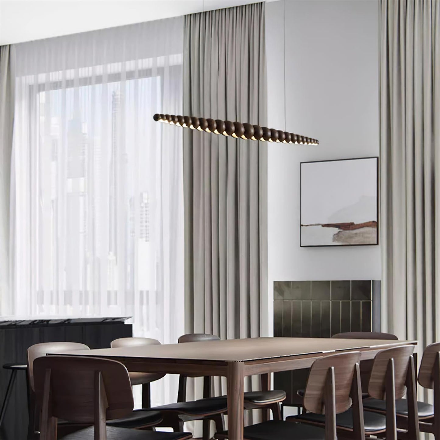 Isabelle Linear Chandelier