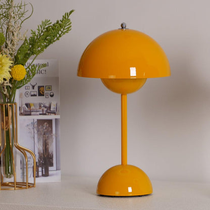 Élodie Rechargeable LED Desk Lamp with Double Sphere Design