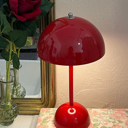 Élodie Rechargeable LED Desk Lamp with Double Sphere Design
