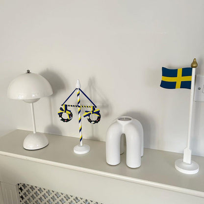 Élodie Rechargeable LED Desk Lamp with Double Sphere Design